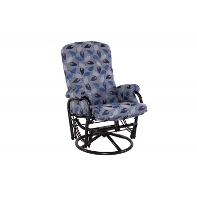 Chaise bercante, pivotante et inclinable 03 (4250/Tempra030)